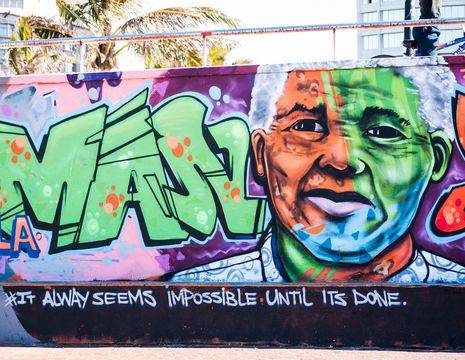 Zuid-Afrika-Durban-Graffiti