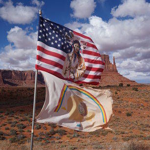 Amerika-Monument-Valley-Vlag