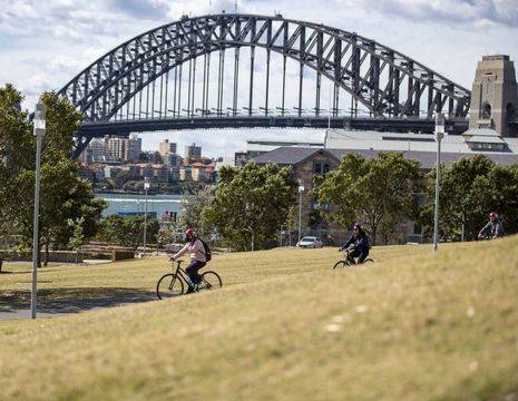 Australie-Sydney-harbor-bridge