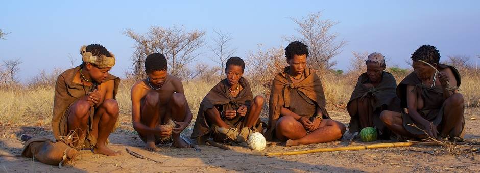 Botswana San bushmen