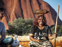 Op pad met een Aboriginal