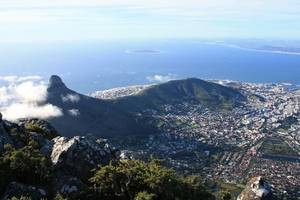 Zuid-Afrika-Kaapstad-Tafelberg-Uitzicht