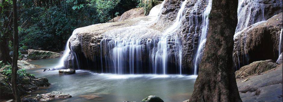 Thailand-Kanchanaburi-Pha-Tad-Waterfall