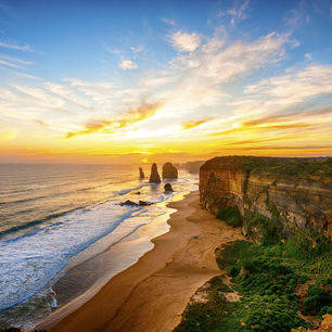 Australie-Great-Ocean-Road-twaalf-apostelen-zonsondergang