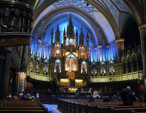 Canada-Montreal-Notre-Dame-Binnenkant