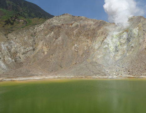 Java-Papandayan vulkaan-groen kratermeer_1