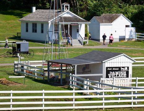 Amerika-Lancaster-Amish-Village
