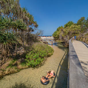 Eli creek op Fraser Island