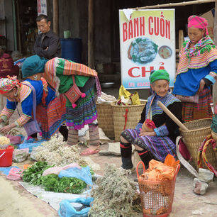 Vietnam-Sapa-bergstammenmarkt