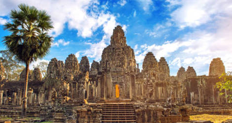 De tempels van Angkor nabij Siem Reap