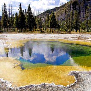 Amerika-Yellowstone-Krater