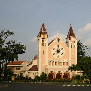 Java-Malang-kerkgebouw