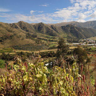 Peru-Ollantaytambo-Landschap