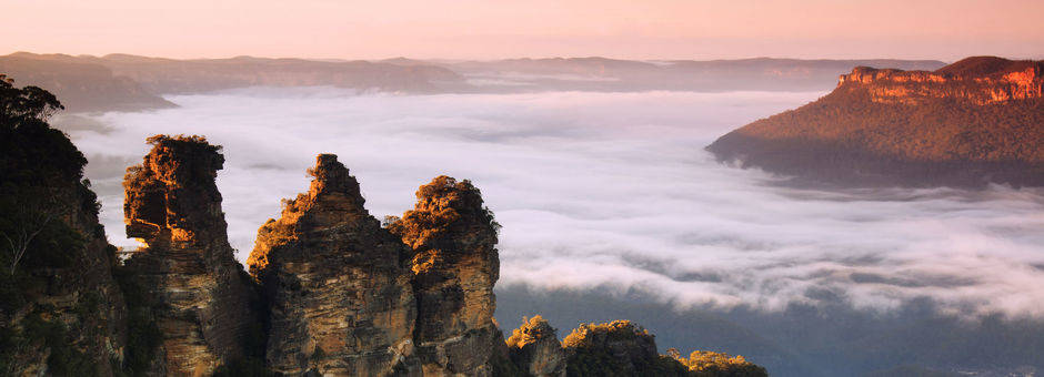 Australie-Blue-Mountains-three-sisters-uitzichtpunt