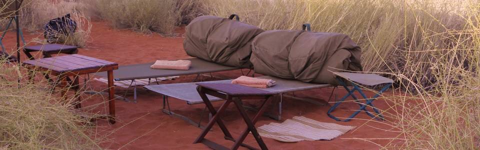 Slapen onder de sterren in Namibie