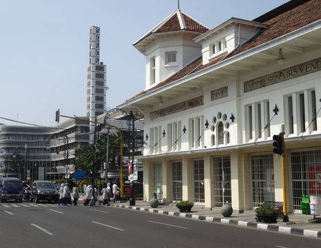 Azie-Indonesie-Java-Bandung-historisch-gebouw