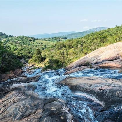 Phophonyane falls in Swaziland