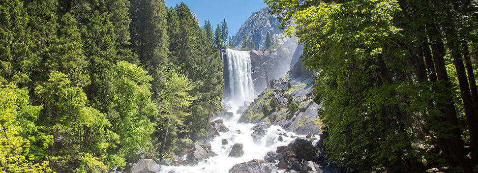 Amerika-Yosemite-Vernal-Falls