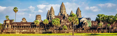 Angkor Wat in Siem Reap, Cambodja