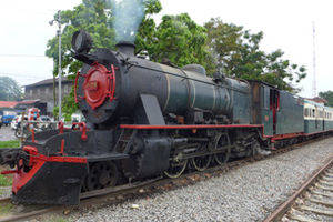 Kota Kinabalu, Nostalgische treinrit