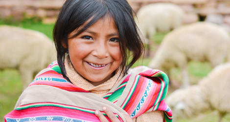 Ecuador-mensen-meisje