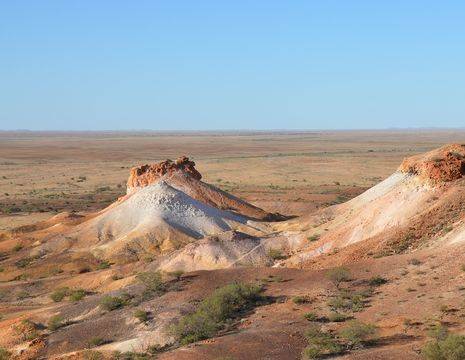 Australie-Coober-Pedy-woestijnlandschap