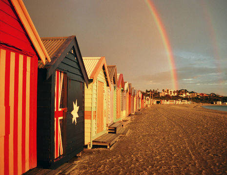 Australie-Mornington-Peninsula-Brighton-Beach