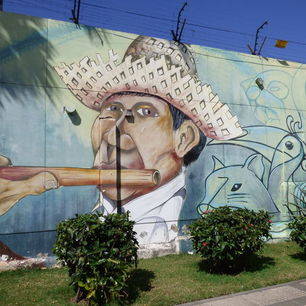 Schilderingen-op-de-muren-Santa-Cruz-Bolivia