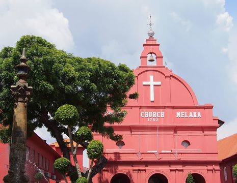Maleisie-Melaka-Kerk-1