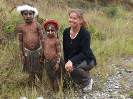 Bezoek de Papoea's