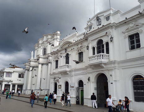 Colombia-Popayan-gebouw