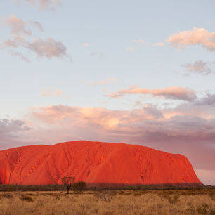 Australie-Ayers-Rock-zonsopkomst