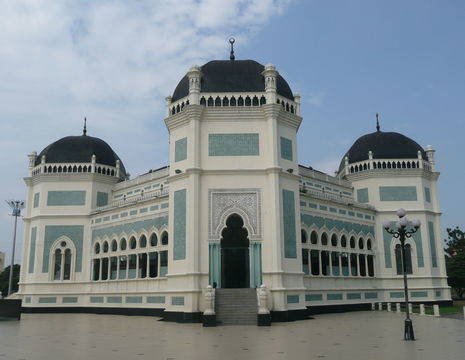 Sumatra-Medan-Mesjid Raya Moskee_1
