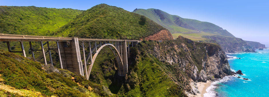 Amerika-Monterey-Highway-1-Bixby-bridge