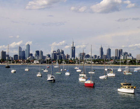 Australie-Melbourne-skyline