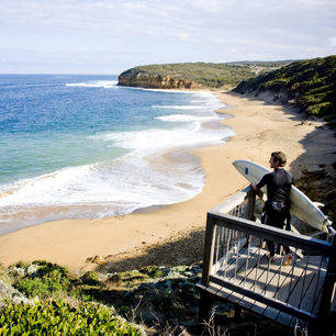 Australie-Great-Ocean-Road-surfstranden