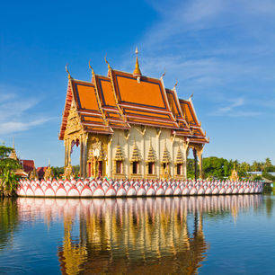 Thailand-KohSamui-tempel-water