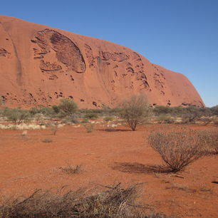 Australie-Ayers-Rock-uitzicht
