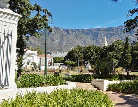 De Company Gardens van Kaapstad, Zuid-Afrika