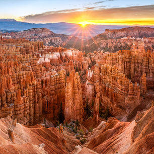 Amerika-Bryce-Canyon-Zonsopgang