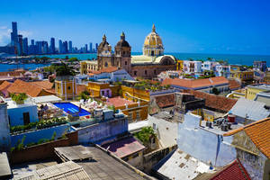 Colombia-Cartagena-Uitzicht