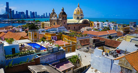 Colombia-Cartagena-Uitzicht