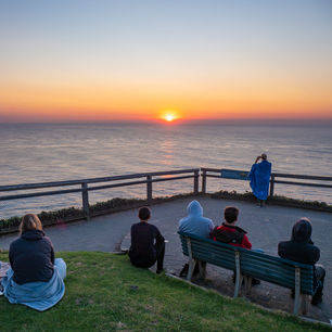 Australie-Byron-Bay-zonsondergang