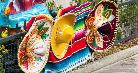 Amerika-New-Mexico-Sombreros