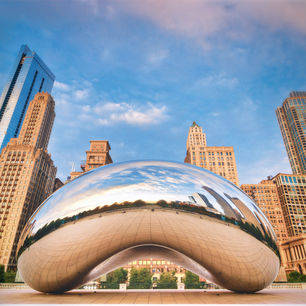 Amerika-Chicago-Millennium-Park