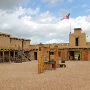Amerika-Santa-Fe-William-Bents-Fort