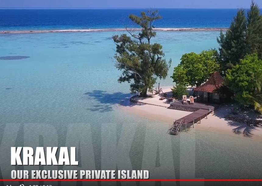 Bekijk de video van Bounty eiland Kura Kura