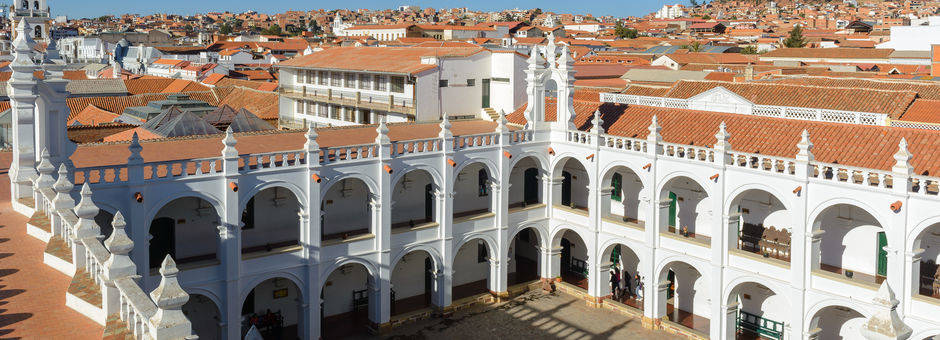 Koloniale gebouwen in Sucre - Bolivia