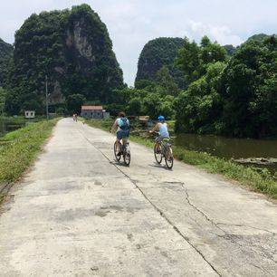 Vietnam-Ninh-Binh-fietsen