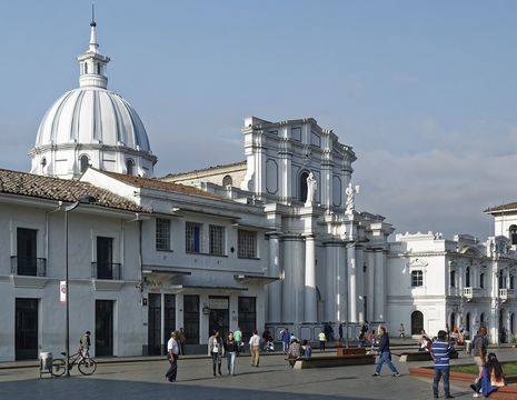 Colombia-Popayan-witte-stad